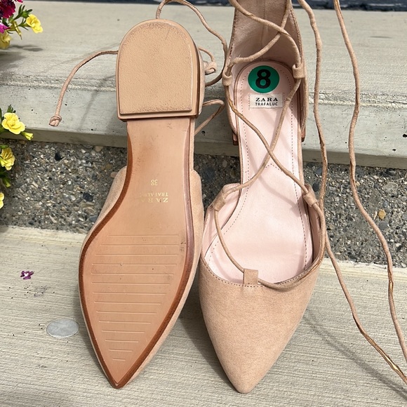 Brand New Never Worn Zara Ballet Slippers - Picture 5 of 5